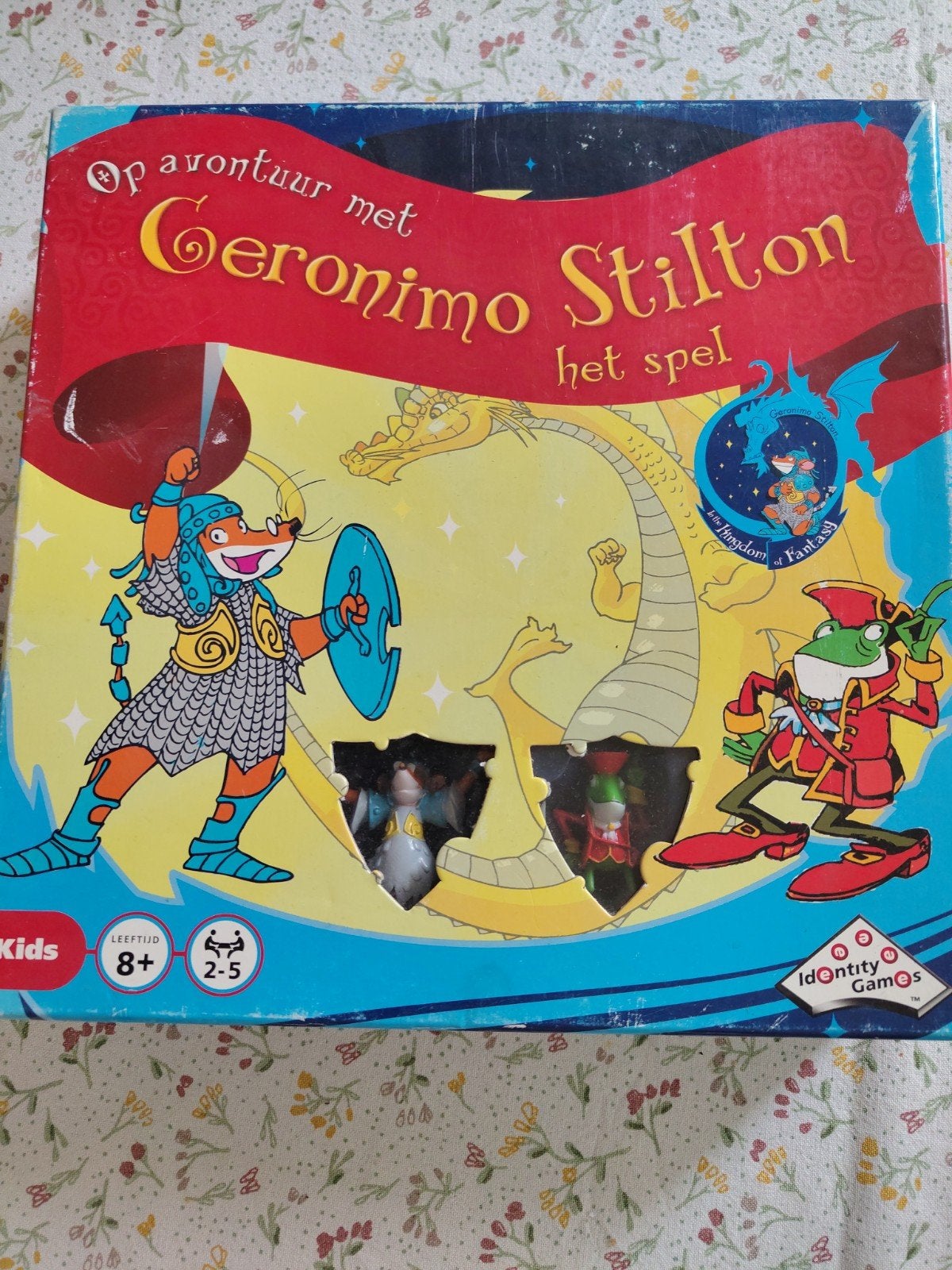 Op avontuur met Geronimo Stilton het spel, Hobby en Vrije tijd, Gezelschapsspellen | Bordspellen, Vijf spelers of meer, Ophalen of Verzenden