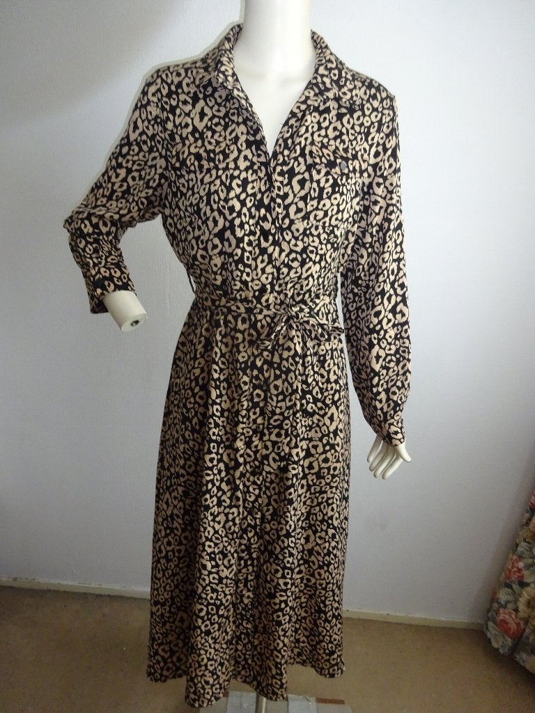 Drole de Copine midi jurk mt L, Meerkleurig, Maat 42/44 (L), Ophalen of Verzenden, Zo goed als nieuw