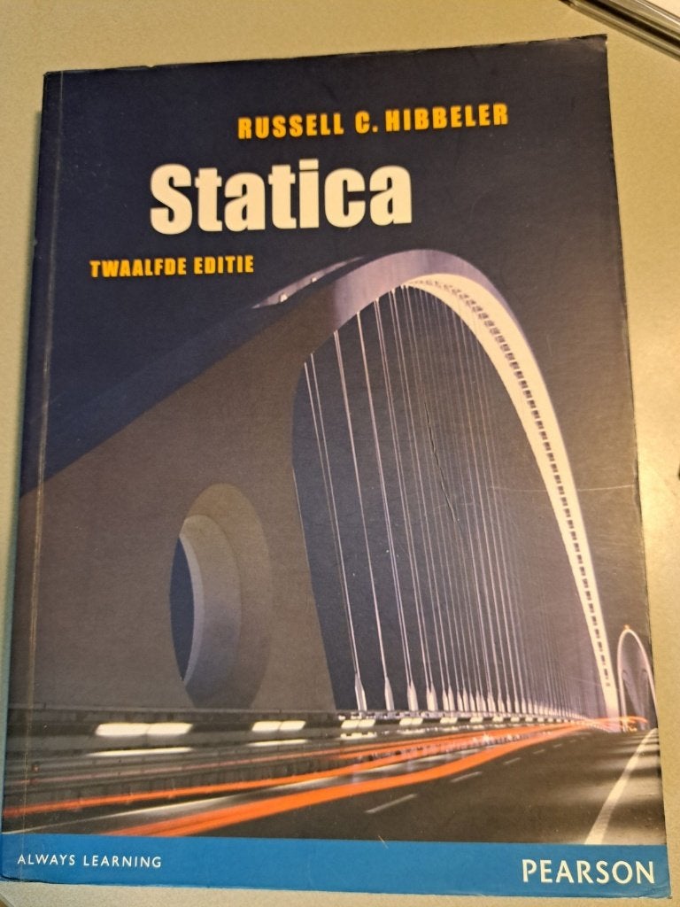Statica. Russell C. Hibbeler 9789043095082, Zo goed als nieuw, Russell C. Hibbeler, Beta, HBO