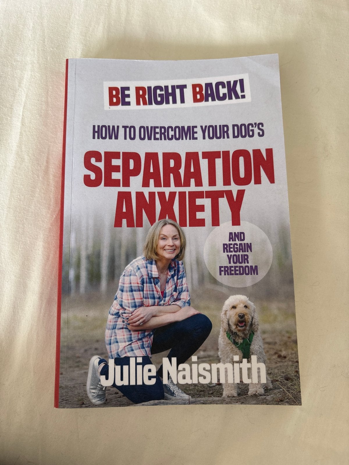 Boek: Overwin verlatingsangst bij honden - Julie Naismith, Ophalen of Verzenden, Zo goed als nieuw, Honden