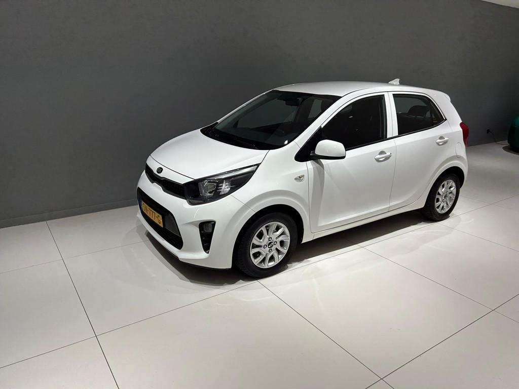 KIA Picanto 1.0 MPi 67pk 4-zits ComfortPlusLine Navigator, 12 maanden, Stof, Gebruikt, 4 stoelen