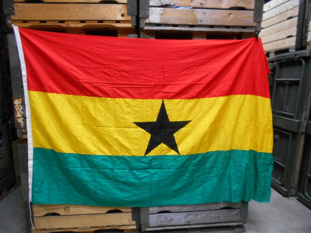 Scheepsvlag Shipmate vlag Ghana Ca 150x225 cm, Diversen, Vlaggen en Wimpels, Ophalen of Verzenden, Zo goed als nieuw