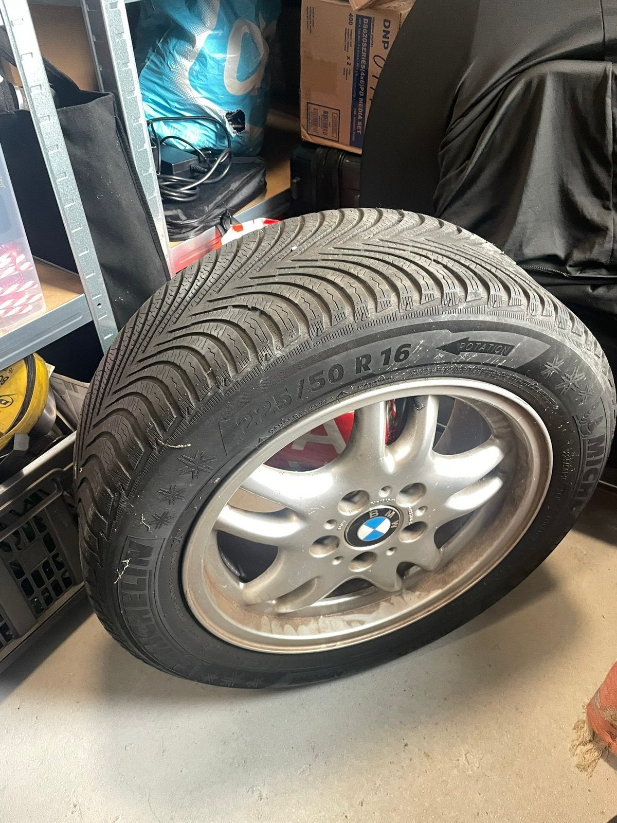 BMW style 30 | 4x Michelin winterbanden, Ophalen, Gebruikt
