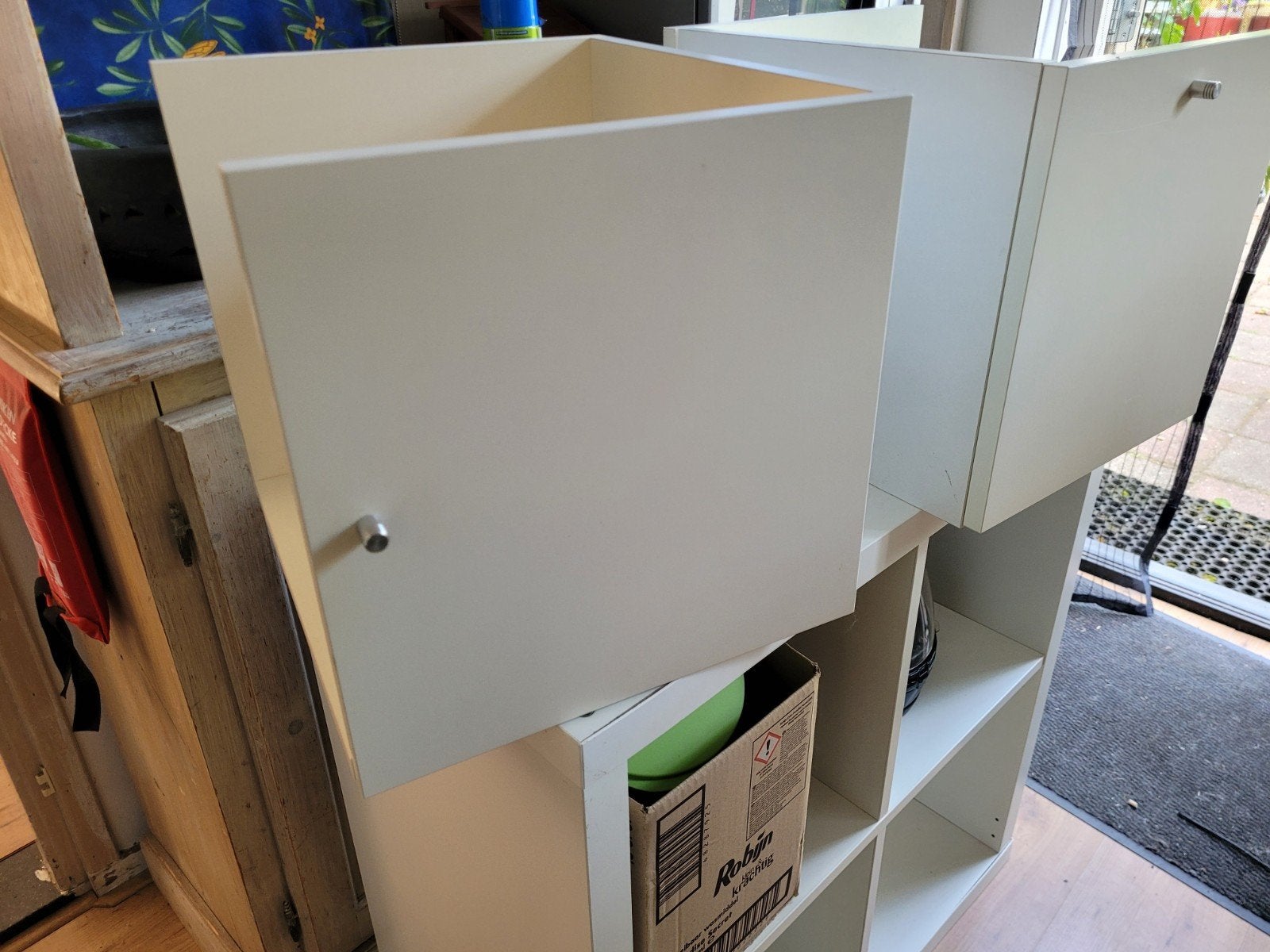 Expedit deurtje inzet wit past ook in kallax, Ophalen