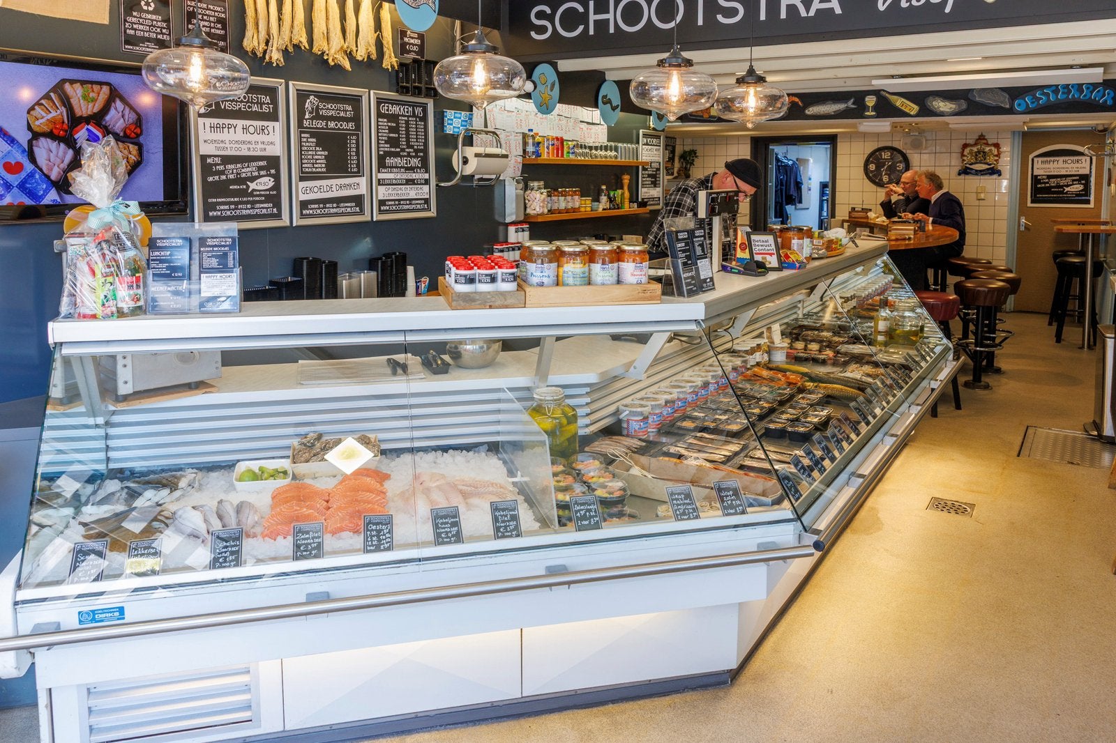 Bekende Viszaak ter overname A1 locatie Leeuwarden., Ophalen of Verzenden, Vis