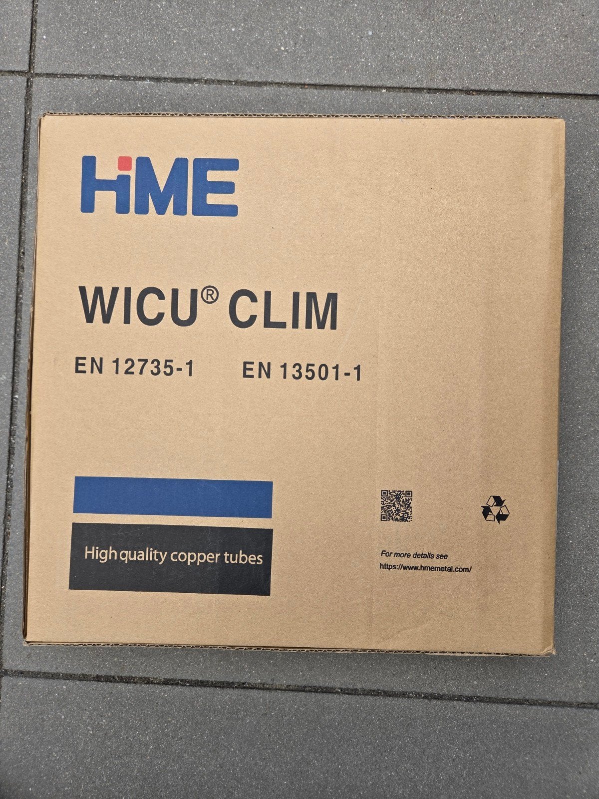 HME WICU CLIM Koperen buis 1/4"+3/8" - 5000mm, Ophalen of Verzenden, Mobiele airco, Minder dan 60 m³, 3 snelheden of meer