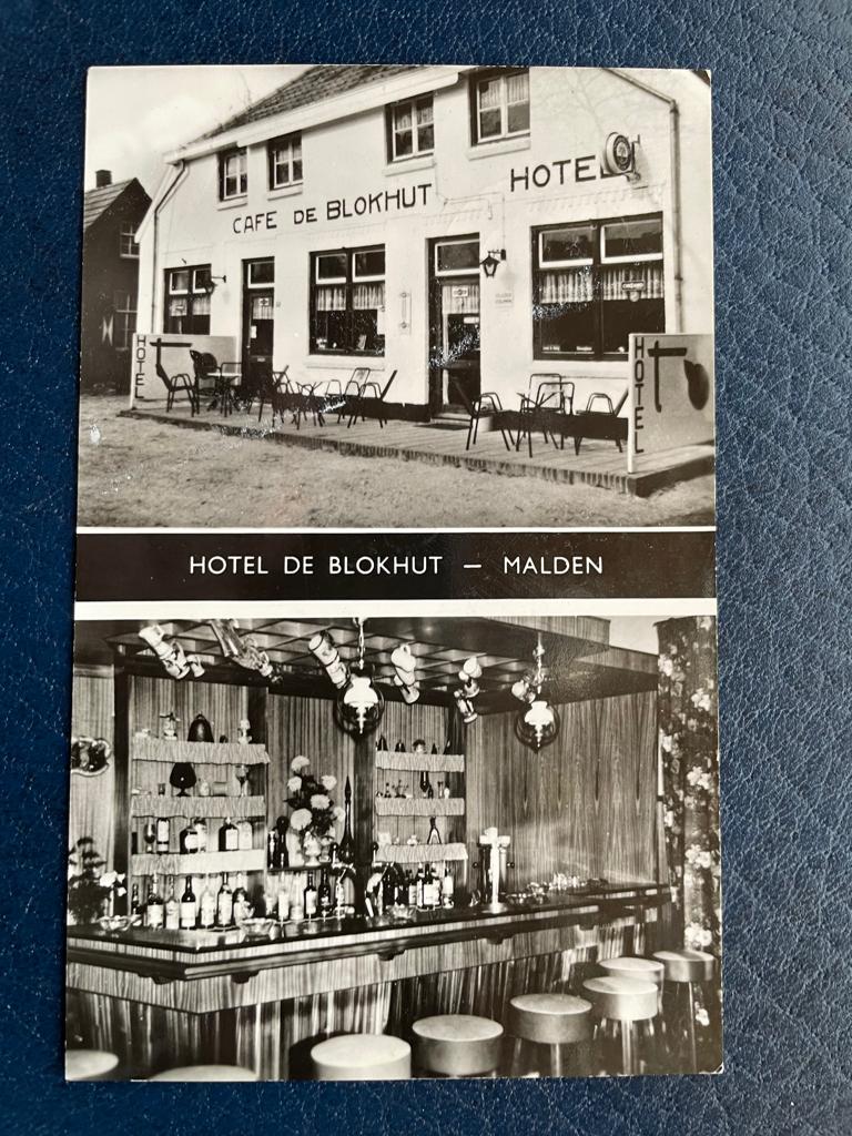 ansichtkaart / kaart van Malden, Hotel De Blokhut., Verzenden, 1940 tot 1960, Gelderland