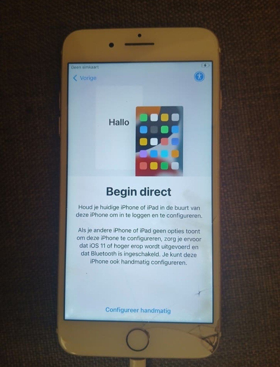 Iphone 7 plus 128gb werkend, Ophalen, IPhone 7 Plus, Zonder abonnement, 128 GB
