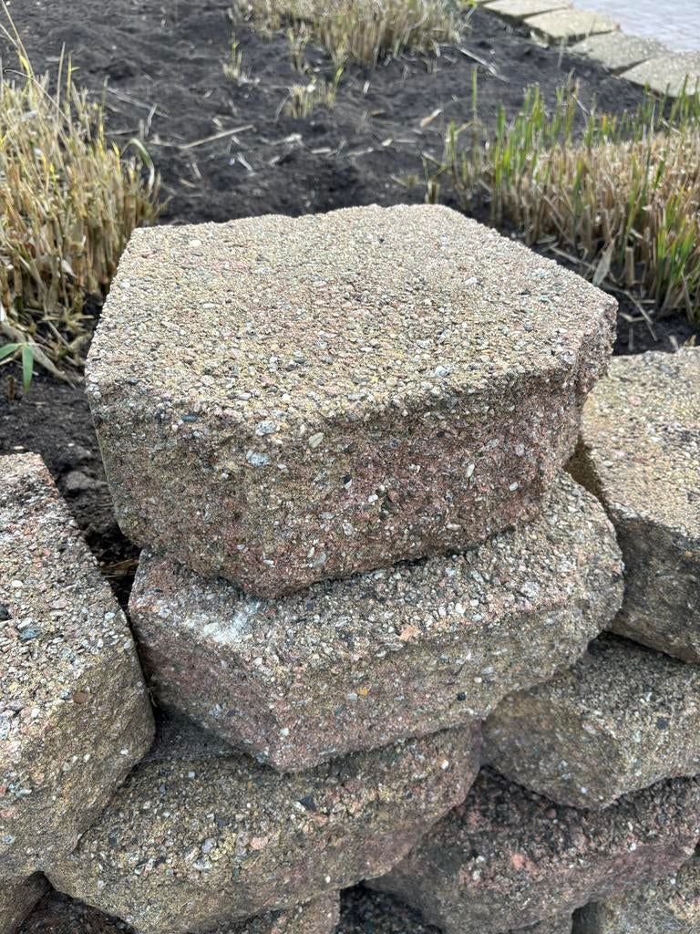 Stenen voor tuin of terras, Tuin en Terras, Ophalen, Overige materialen, Gebruikt, Overige typen