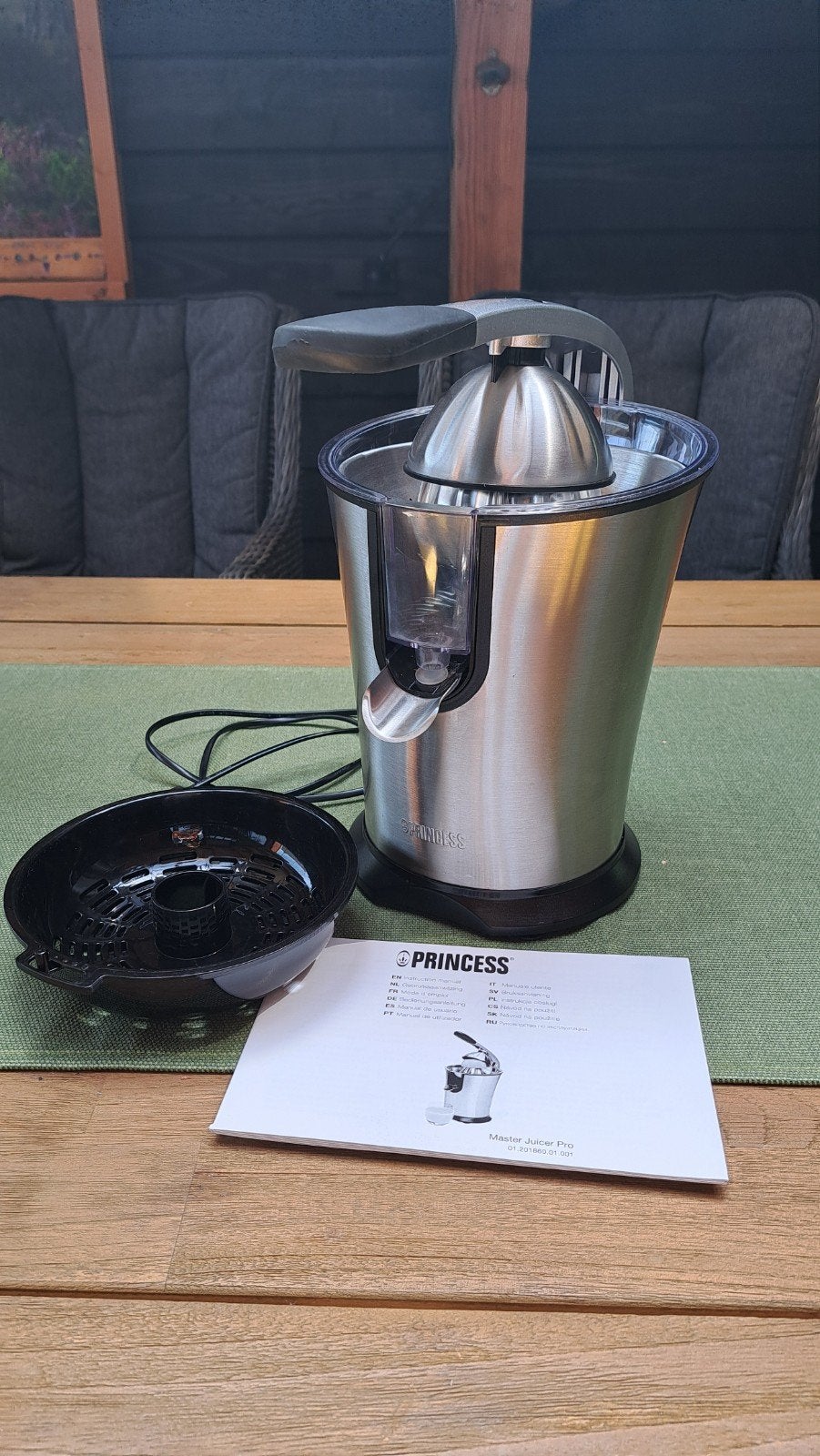 Princess master juicer pro, Ophalen, Gebruikt, Elektrisch, Citruspers