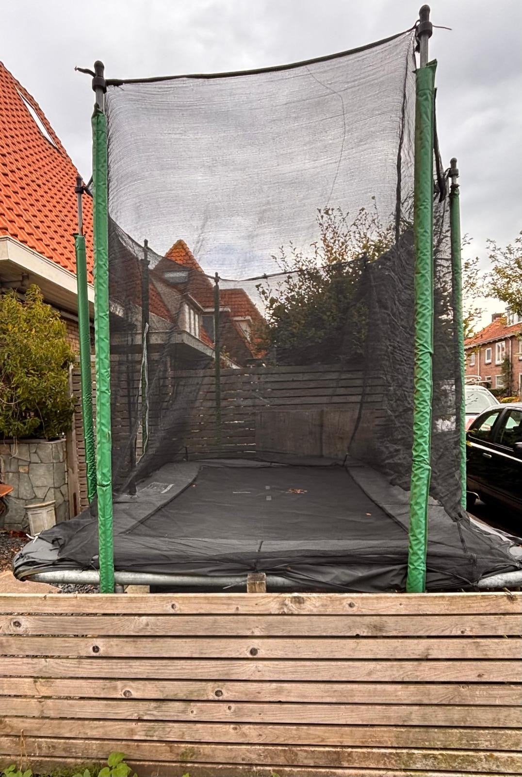 Trampoline 210x315 cm met veiligheidsnet