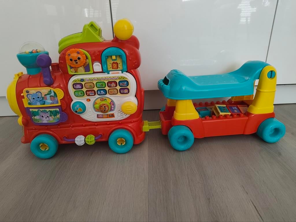 Vtech leer letterlocomotief, Kinderen en Baby's, Speelgoed | Vtech, Ophalen, Zo goed als nieuw