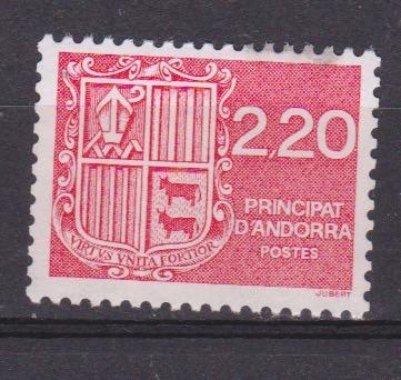 TSS Kavel  3810163 Frans Andorra Postfris minr 387, Ophalen, Overige landen, Postfris