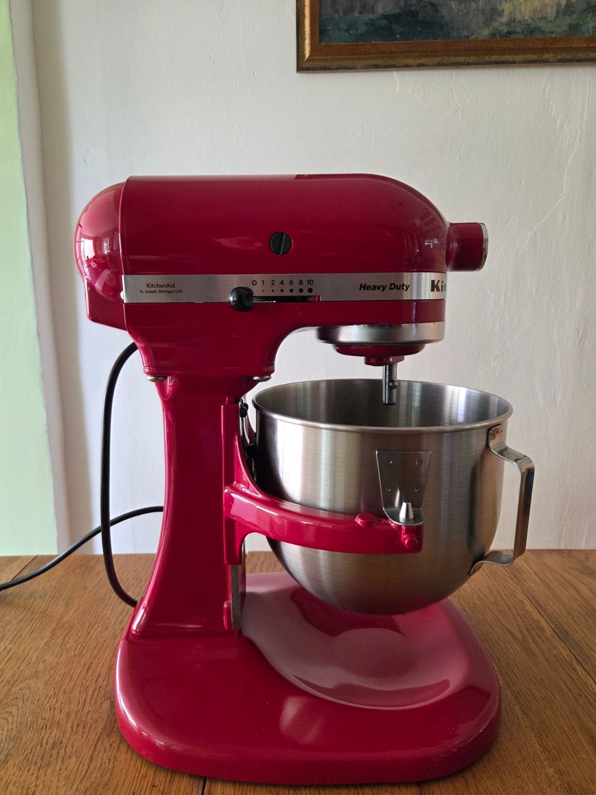 KitchenAid Heavy Duty 4.8L, Witgoed en Apparatuur, Keukenmixers, Gebruikt, 4 liter of meer, 3 snelheden of meer, Ophalen