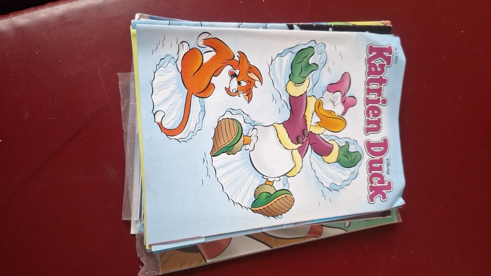 Katrien duck, Ophalen of Verzenden, Speelkaart(en)