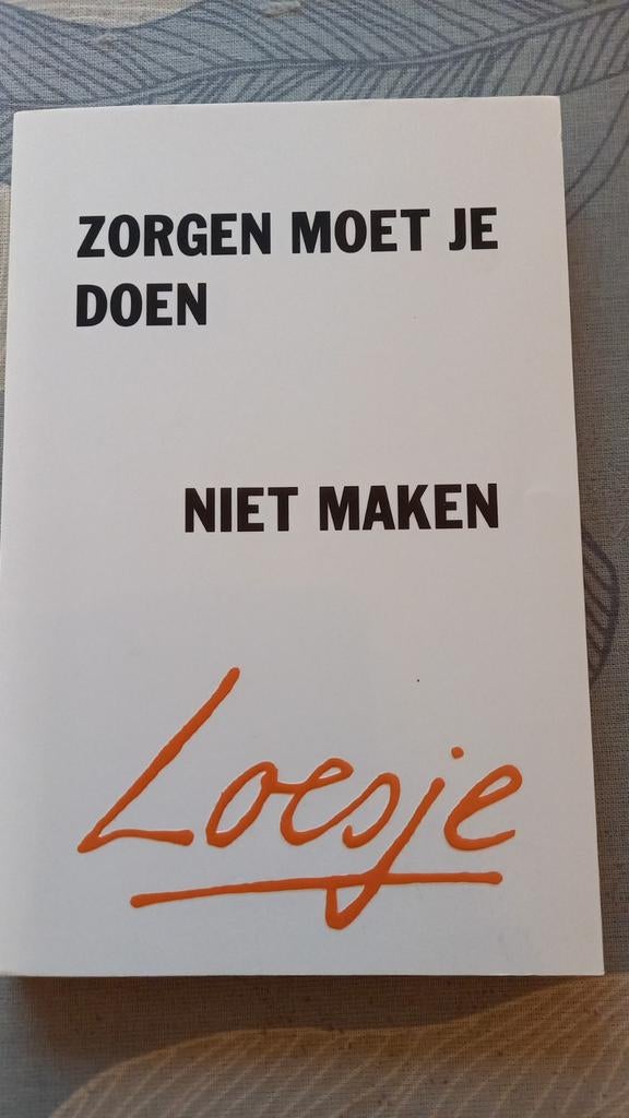Loesje: Zorgen moet je doen, niet maken, Ophalen of Verzenden, Zo goed als nieuw, Loesje