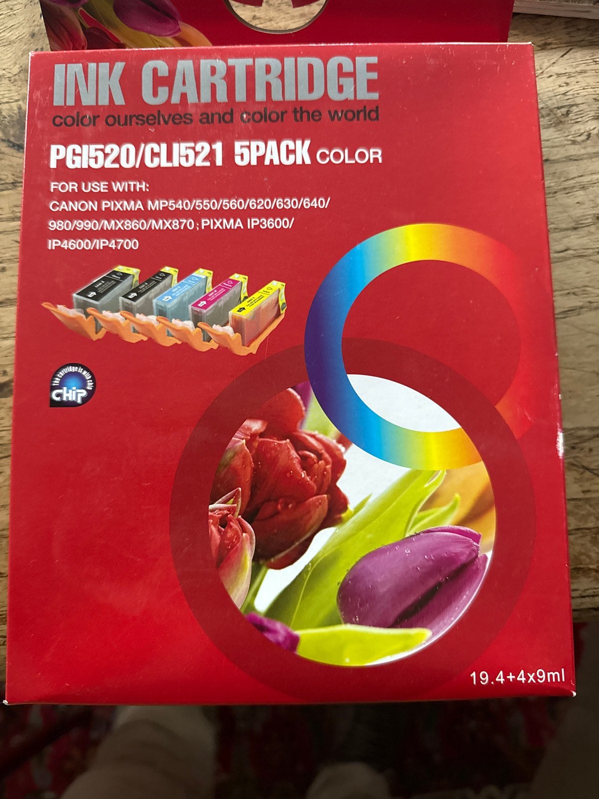 Inktcartridges PGI520/CLI521 5-pack voor Canon Pixma, Ophalen of Verzenden, Nieuw, Cartridge