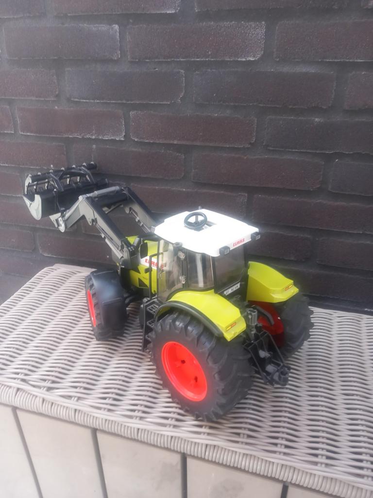 Claas Tractor met voorlader - Speelgoed, Ophalen, Zo goed als nieuw