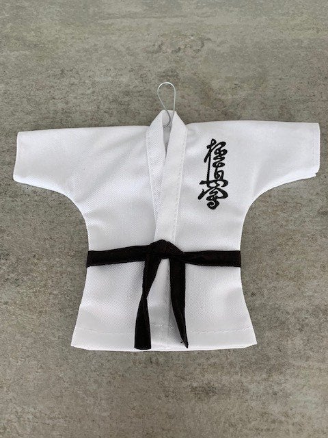 kyokushin karate mini gi (dubbel bedrukt) uniek kyokushinkai, Maat XS of kleiner, Ophalen of Verzenden, Nieuw, Karate
