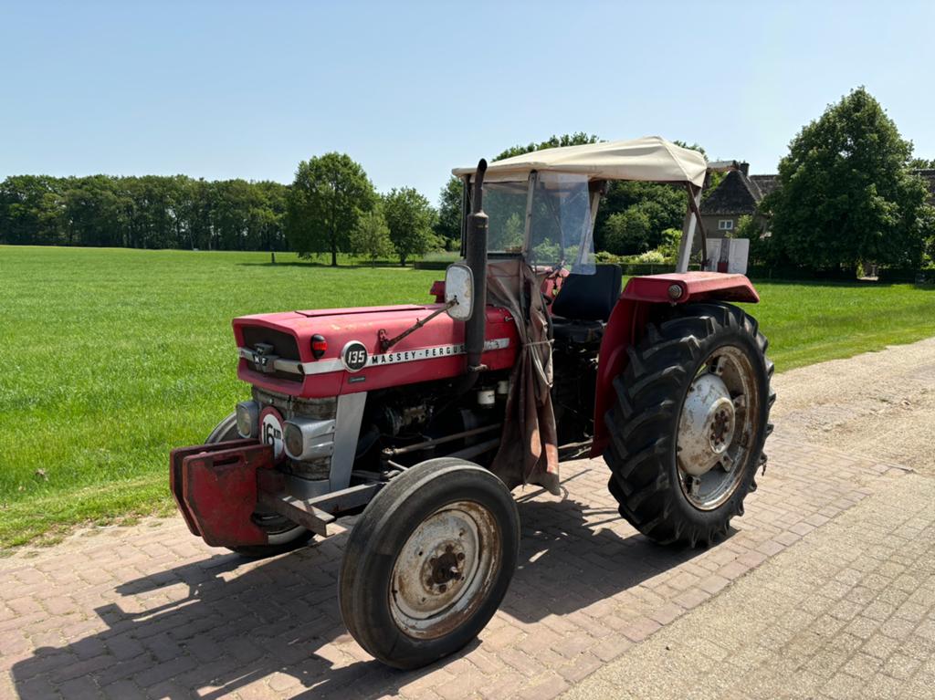 Massey ferguson 135 6s met kenteken, Ophalen, Gebruikt, Tot 80 Pk, Massey Ferguson