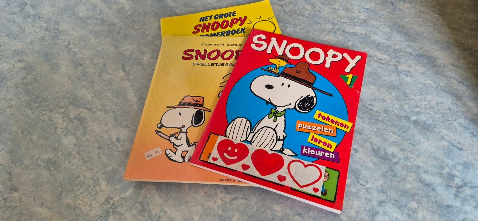 Snoopy boeken: Het Grote Snoopy Zomerboek & Snoopy 1, Ophalen of Verzenden, Gelezen, Charles M. Schulz, Fictie algemeen