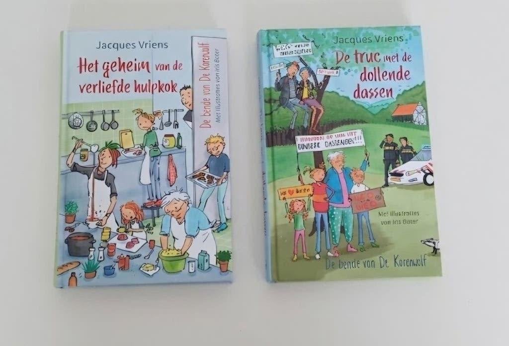2 boeken Jacques Vriens, Ophalen, Jacques Vriens, Fictie algemeen, Zo goed als nieuw