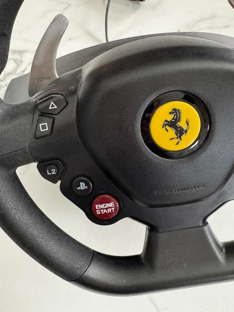 Thrustmaster T80 Ferrari 488 GTB edition, Ophalen, Gebruikt, Stuur of Pedalen, PlayStation 4