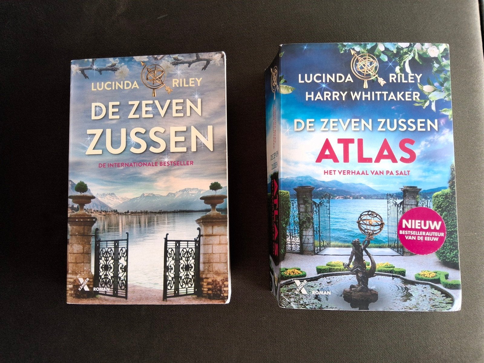 Boek, Lucinda Riley, De zeven zussen, Atlas. Apart of samen., Boeken, Romans, Ophalen, Gelezen