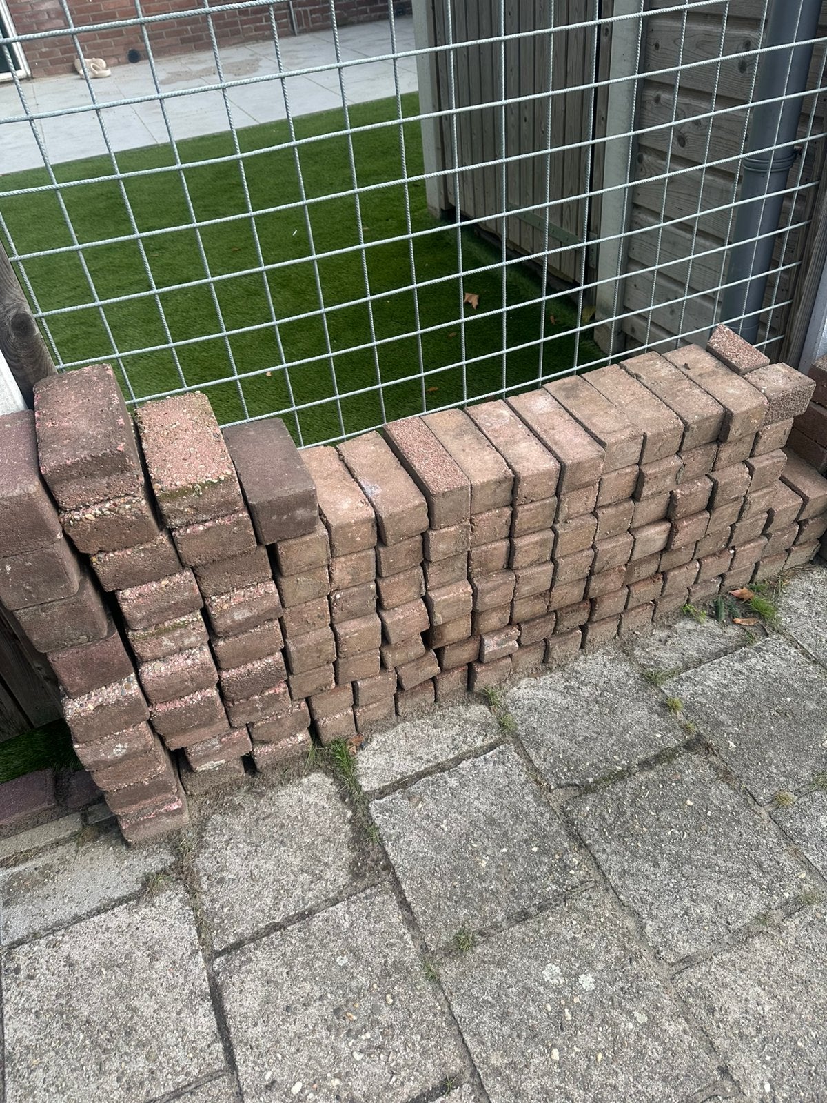 Gratis afhalen klinkers, Ophalen, Gebruikt, Beton, Klinkers