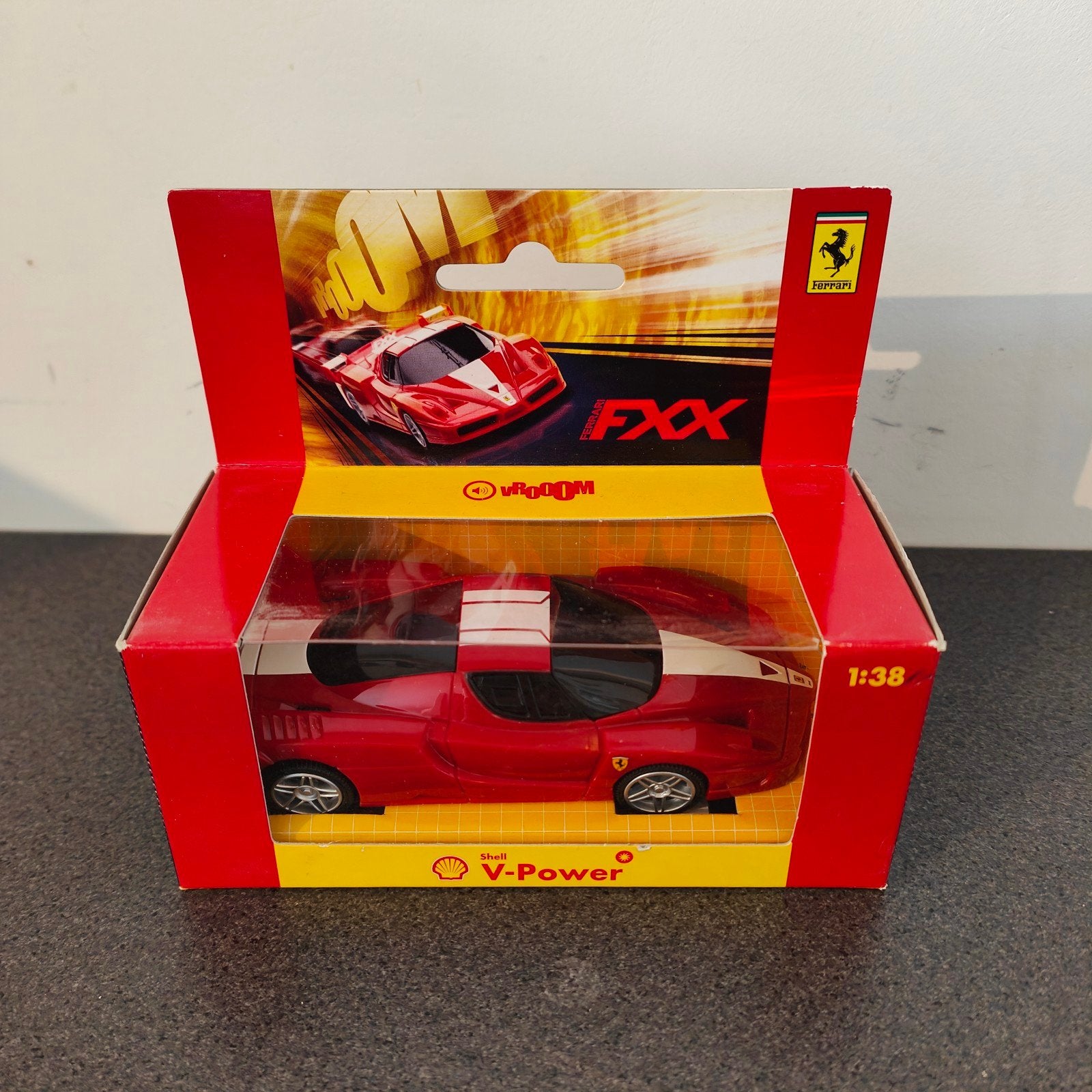 Ferrari FXX Shell V-Power schaalmodel 1:38, Ophalen of Verzenden, Nieuw, Auto
