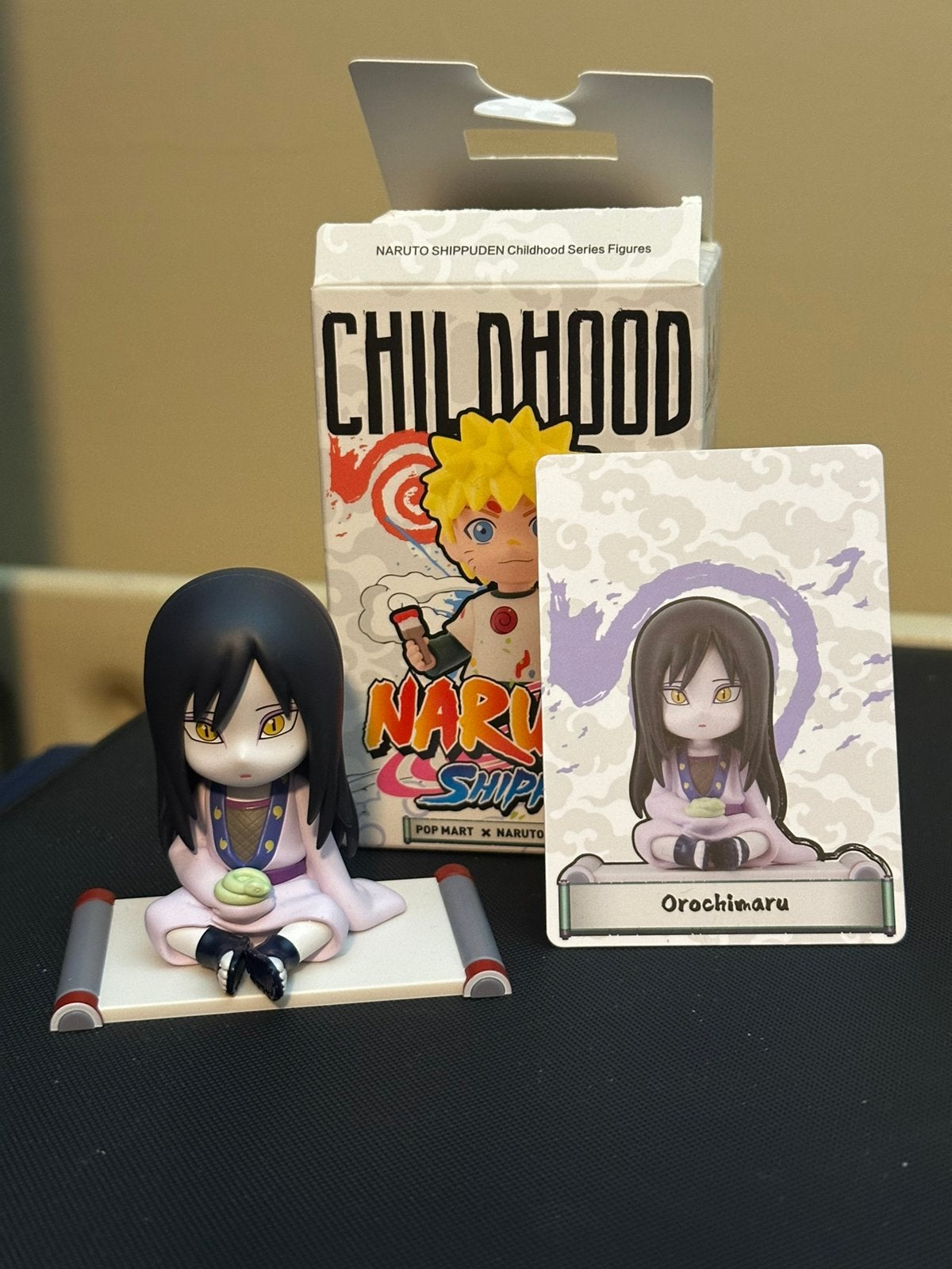 Orochimaru - Pop Mart Naruto Childhood figure, Ophalen of Verzenden, Zo goed als nieuw