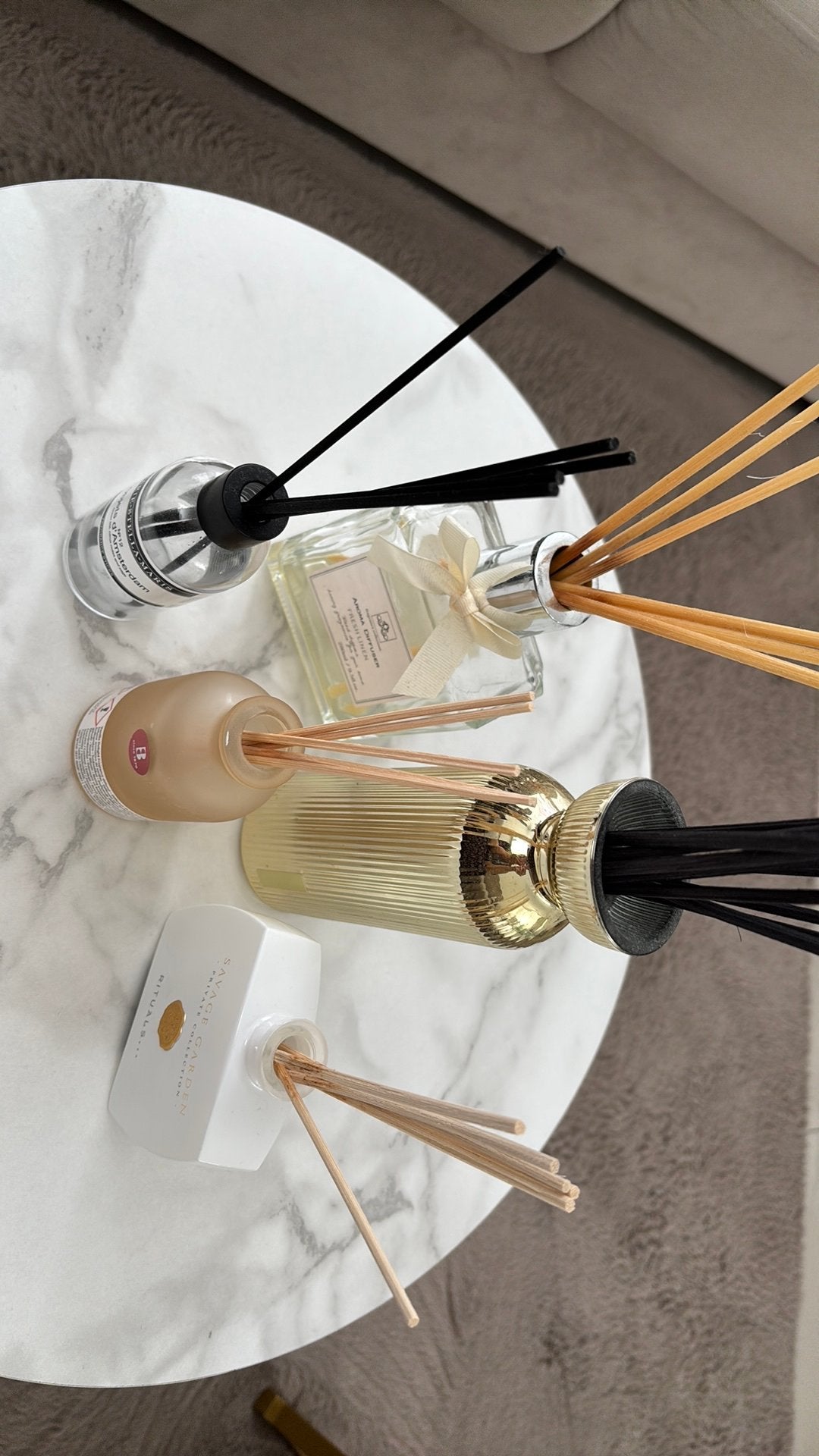 Diverse geurstokjes en diffusers - Rituals, Stella-Maris, Gebruikt, Meerkleurig, Ophalen of Verzenden, Modern