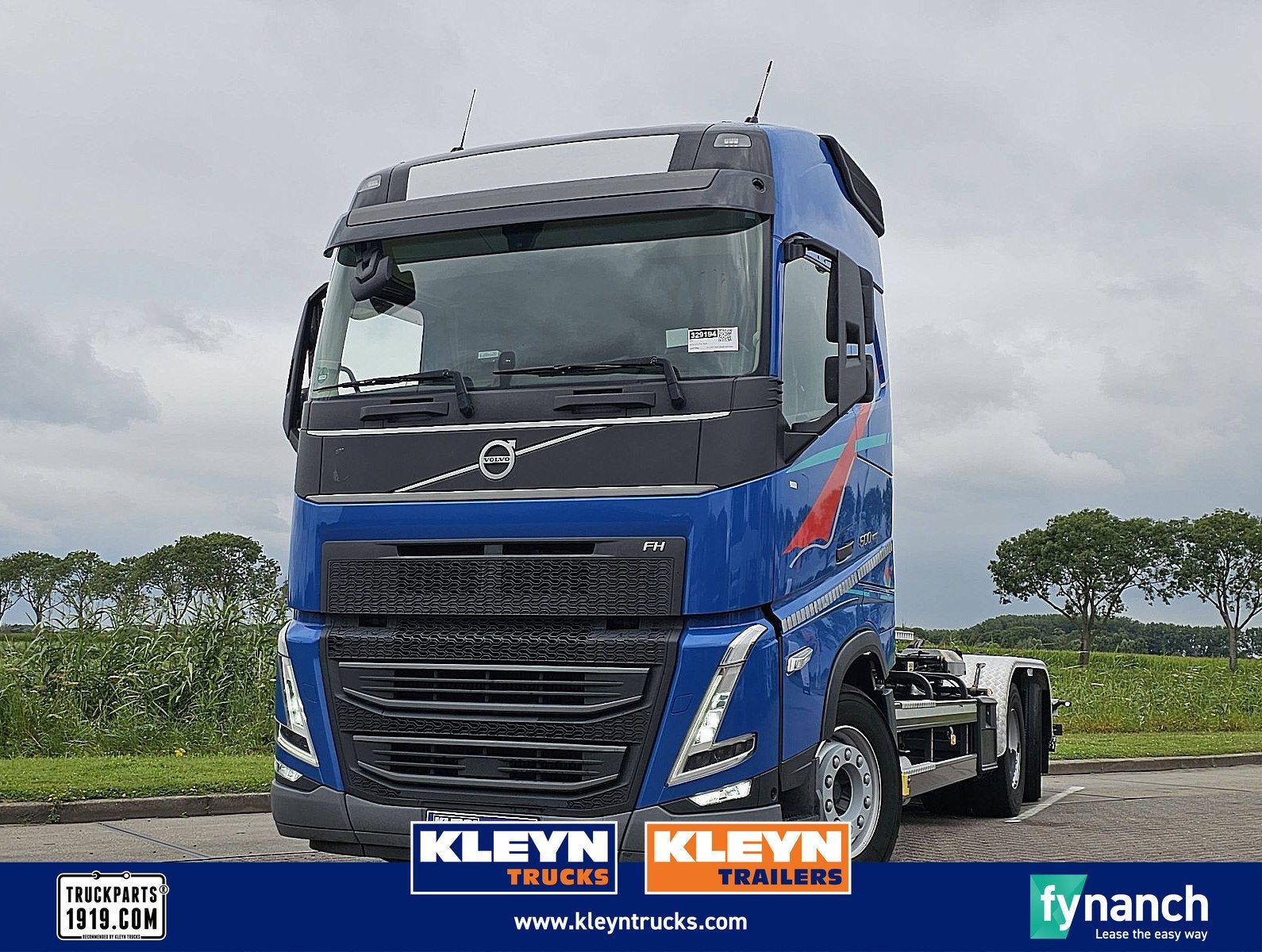 VOLVO FH 500 meiller haken rs2165, Auto's, Automaat, Euro 6, 510 pk, Blauw