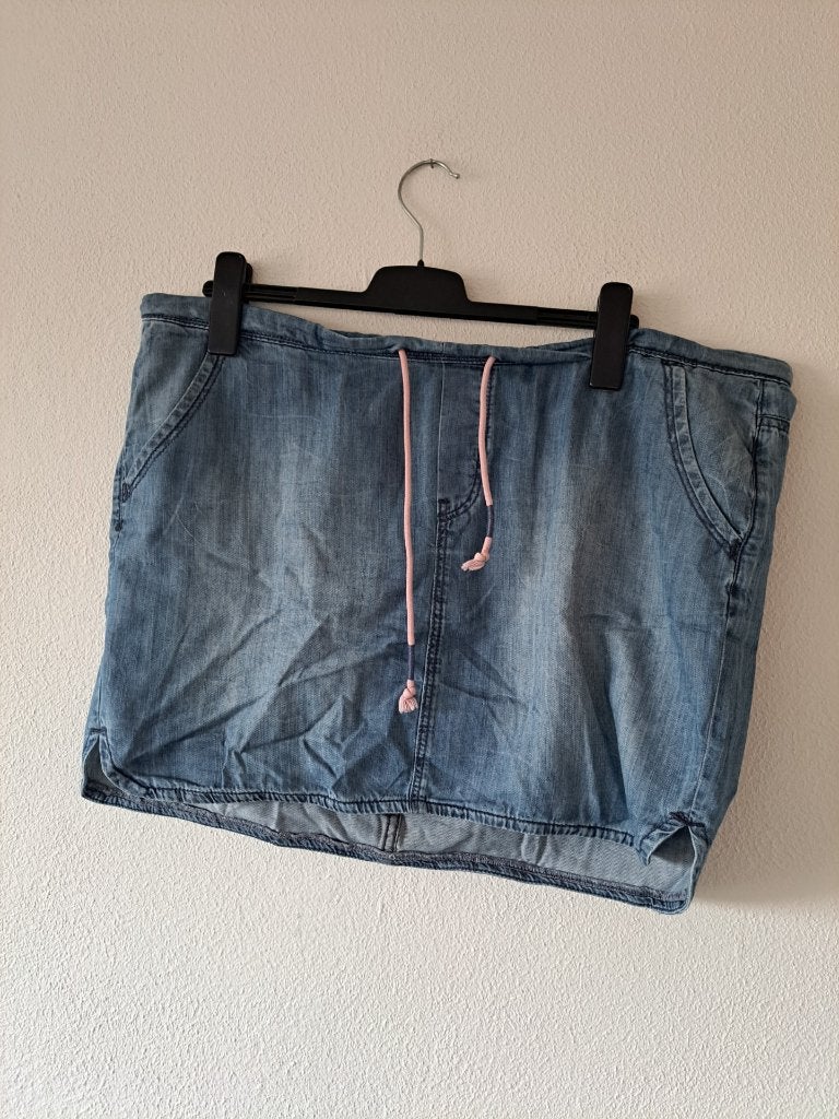 blauwe esprit spijkerrok maat 34 (XL), Blauw, Rok, Ophalen of Verzenden, Zo goed als nieuw