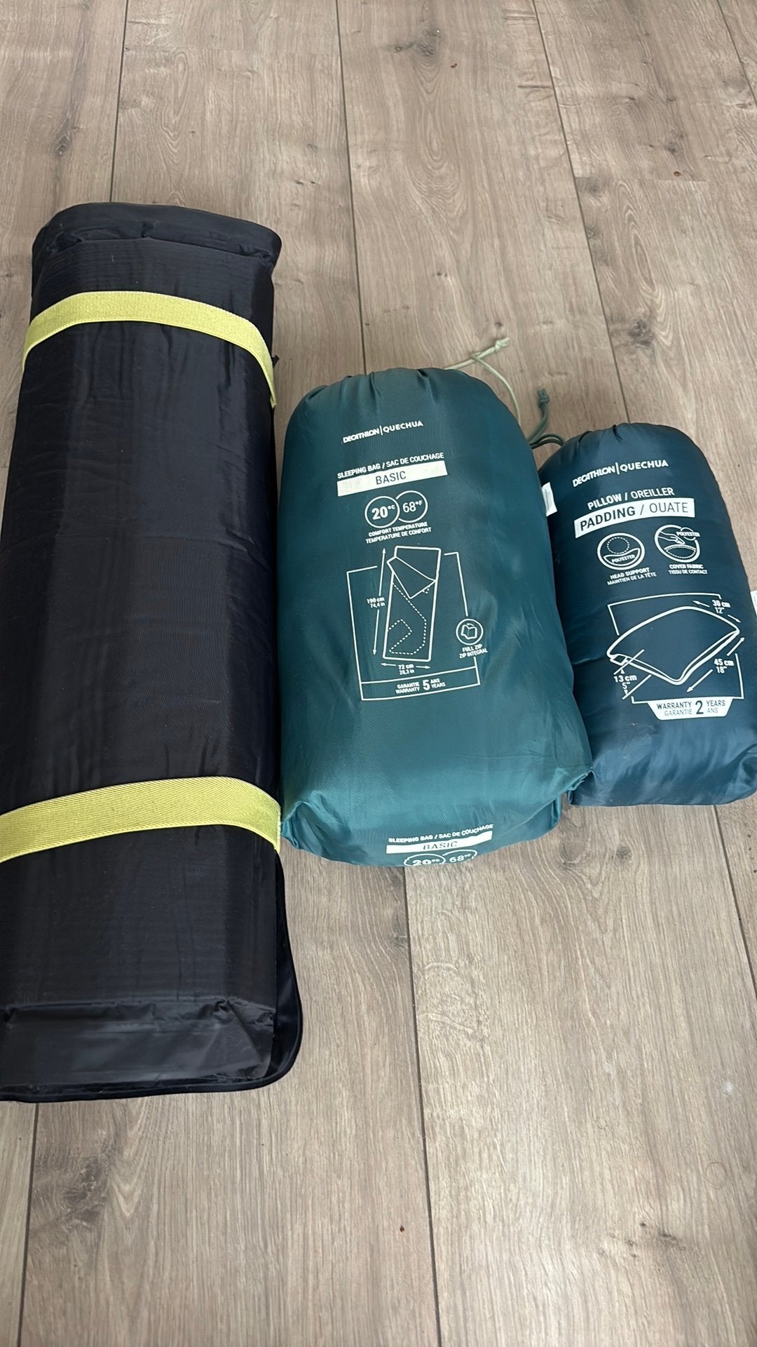 Kampeerspullen Quechua en Rocktrail, Caravans en Kamperen, Ophalen of Verzenden, Zo goed als nieuw