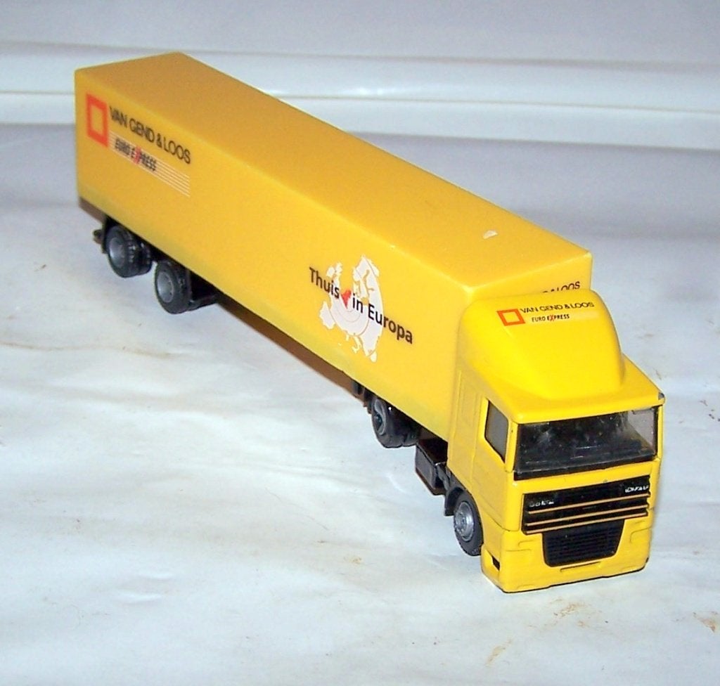 Daf truck met trailer Van Gend & Loos Euro Expres. Nwst., Ophalen of Verzenden, Zo goed als nieuw, Bus of Vrachtwagen