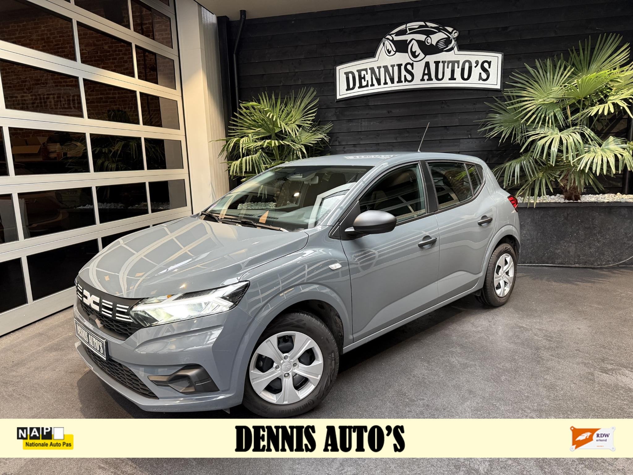 Dacia Sandero 1.0 SCe 65 essential, Auto's, Dacia, Bedrijf, Te koop, Sandero, ABS, Airbags, Airconditioning, Alarm, Bluetooth