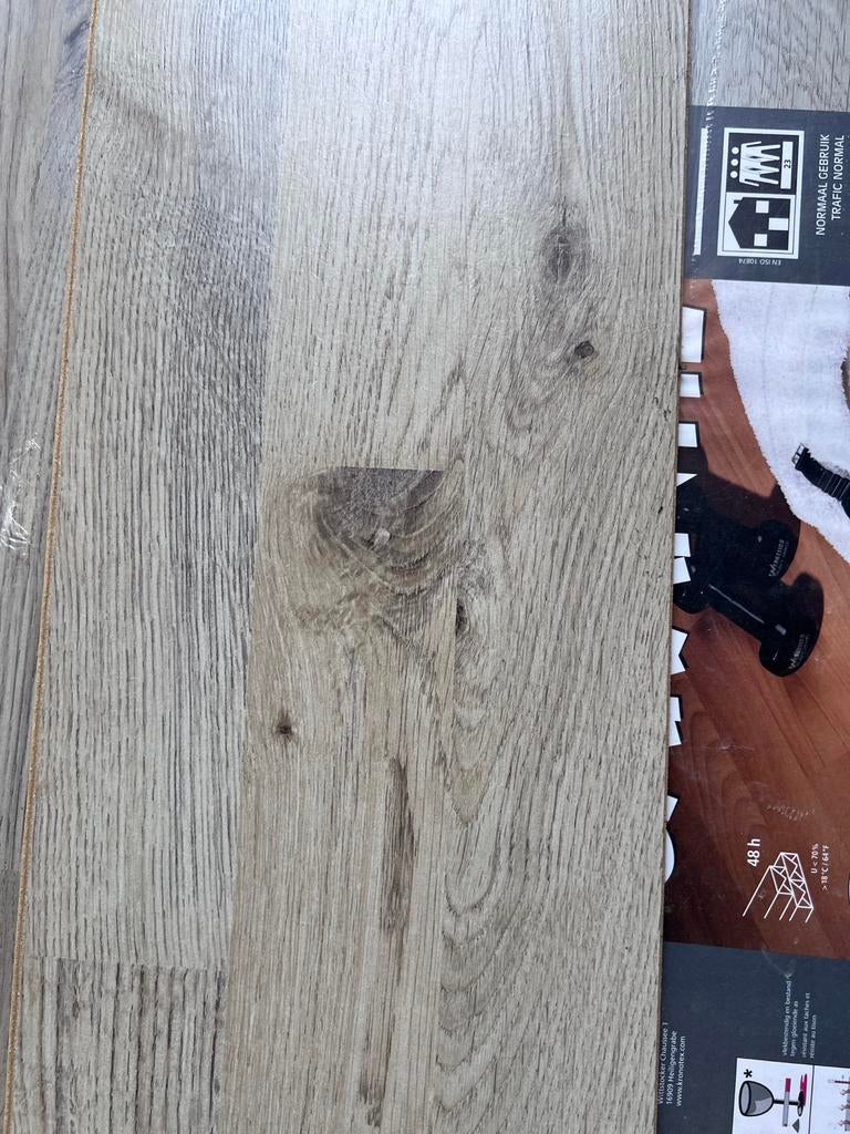 Nieuw laminaat Sol Stratifie inclusief ondervloer, Ophalen, Nieuw, Minder dan 5 m², 10 tot 30 cm