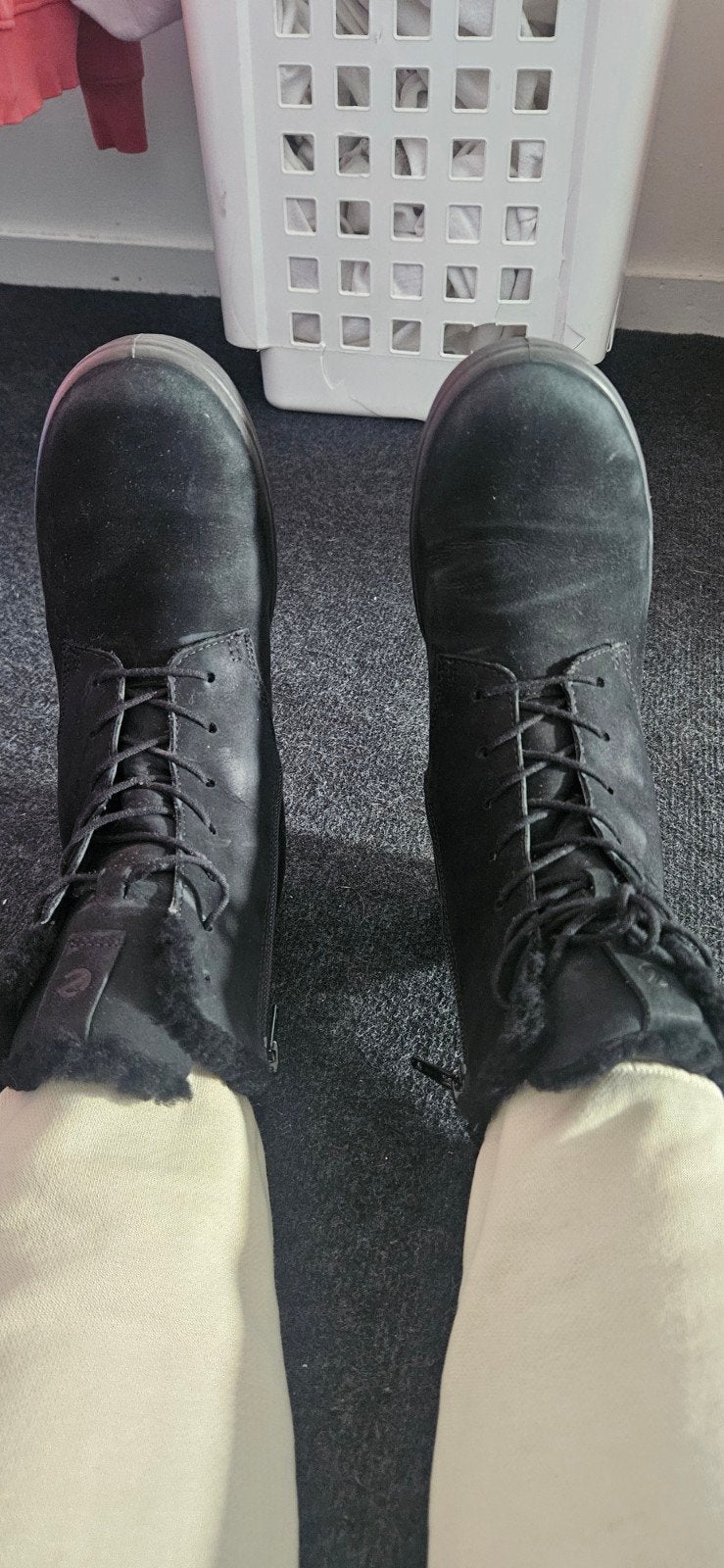 ECCO snowboots zwart 39, Kleding | Dames, Ecco, Zwart, Lage of Enkellaarzen, Ophalen of Verzenden