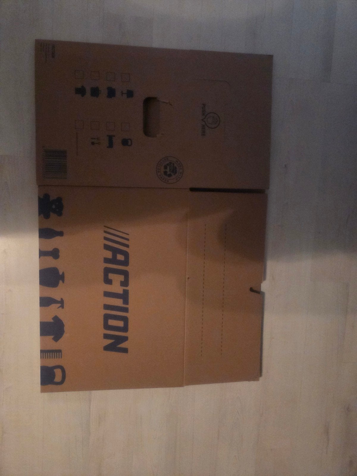 heel veel Grote verhuisdozen van Action, Ophalen, 40 tot 60 cm, 35 tot 50 cm, Doos