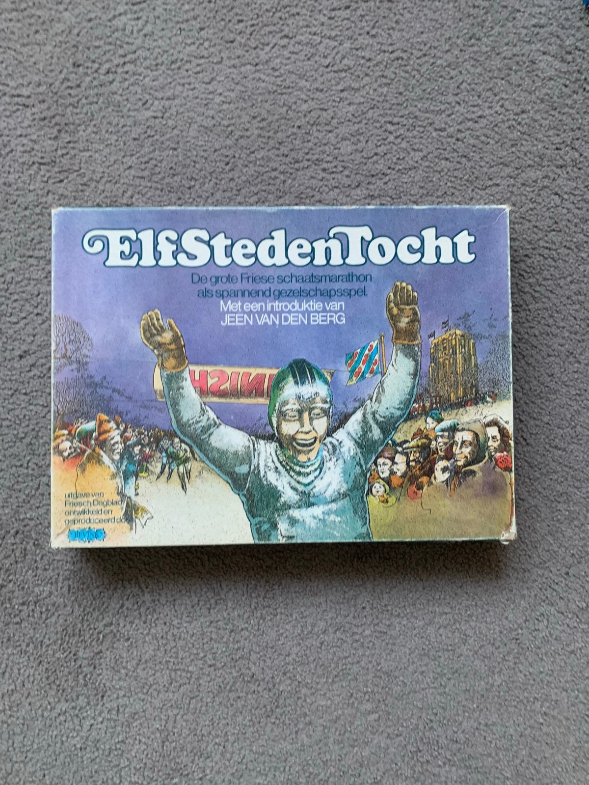 Friesche elfsteden gezelschapspel, Ophalen of Verzenden, Gebruikt
