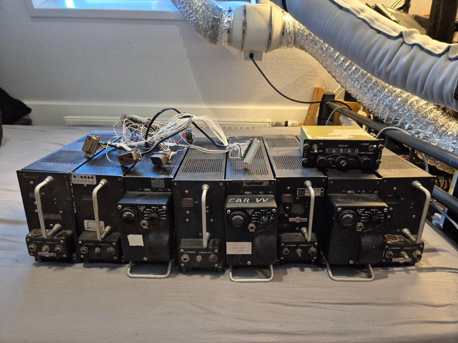 ARC-73 VHF Tranceiver 108-151.95 MHz, Telecommunicatie, Zenders en Ontvangers, Ophalen of Verzenden, Gebruikt, Zender en Ontvanger