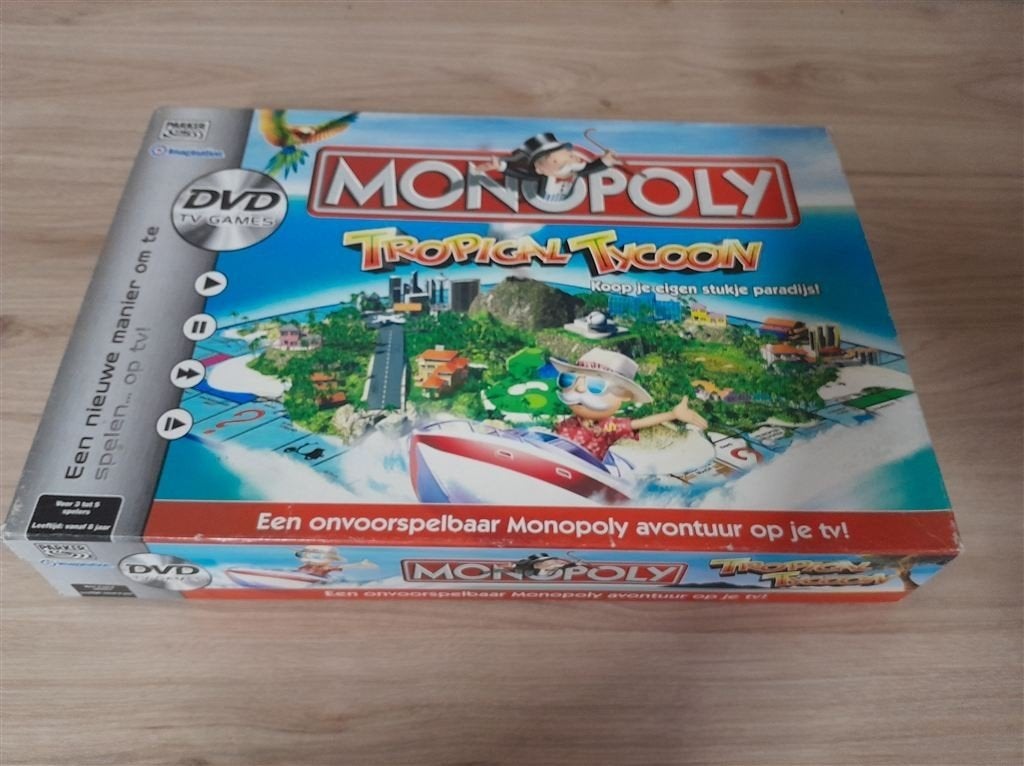 monopoly tropical tycoon [s1188], Verzenden, Zo goed als nieuw