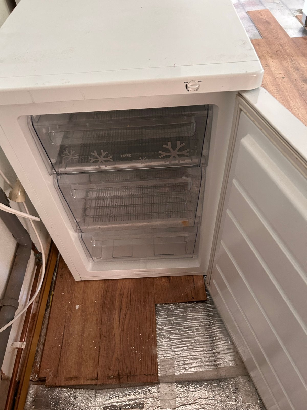 Zanussi Vrieskast - Compact en Efficiënt, Gebruikt, Minder dan 60 cm, Vrijstaand, Ophalen