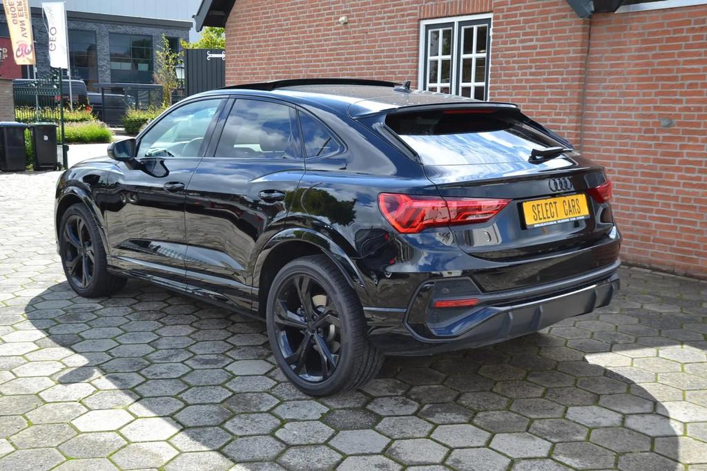 Audi Q3 Sportback 45 TFSI Quattro S Edition One - Black-Line, Auto's, Gebruikt, Zwart, 4 cilinders, 1984 cc