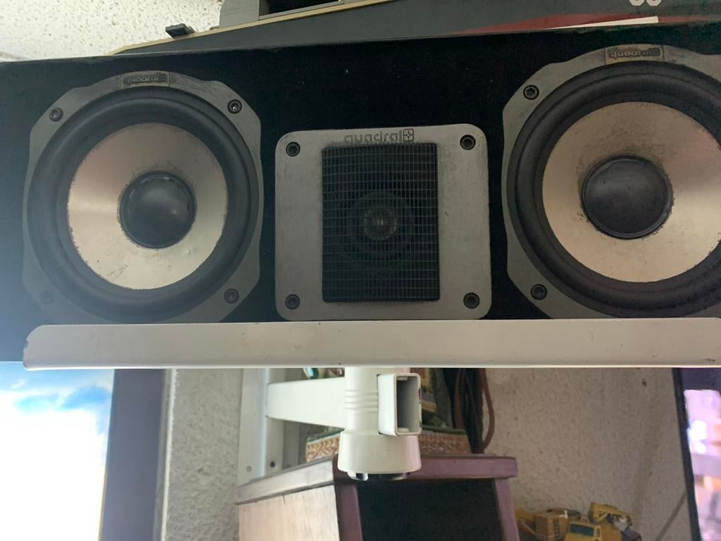 Quadral Aurum Base Center Speaker 120W (200W piek), Overige merken, Ophalen of Verzenden, Zo goed als nieuw, 120 watt of meer