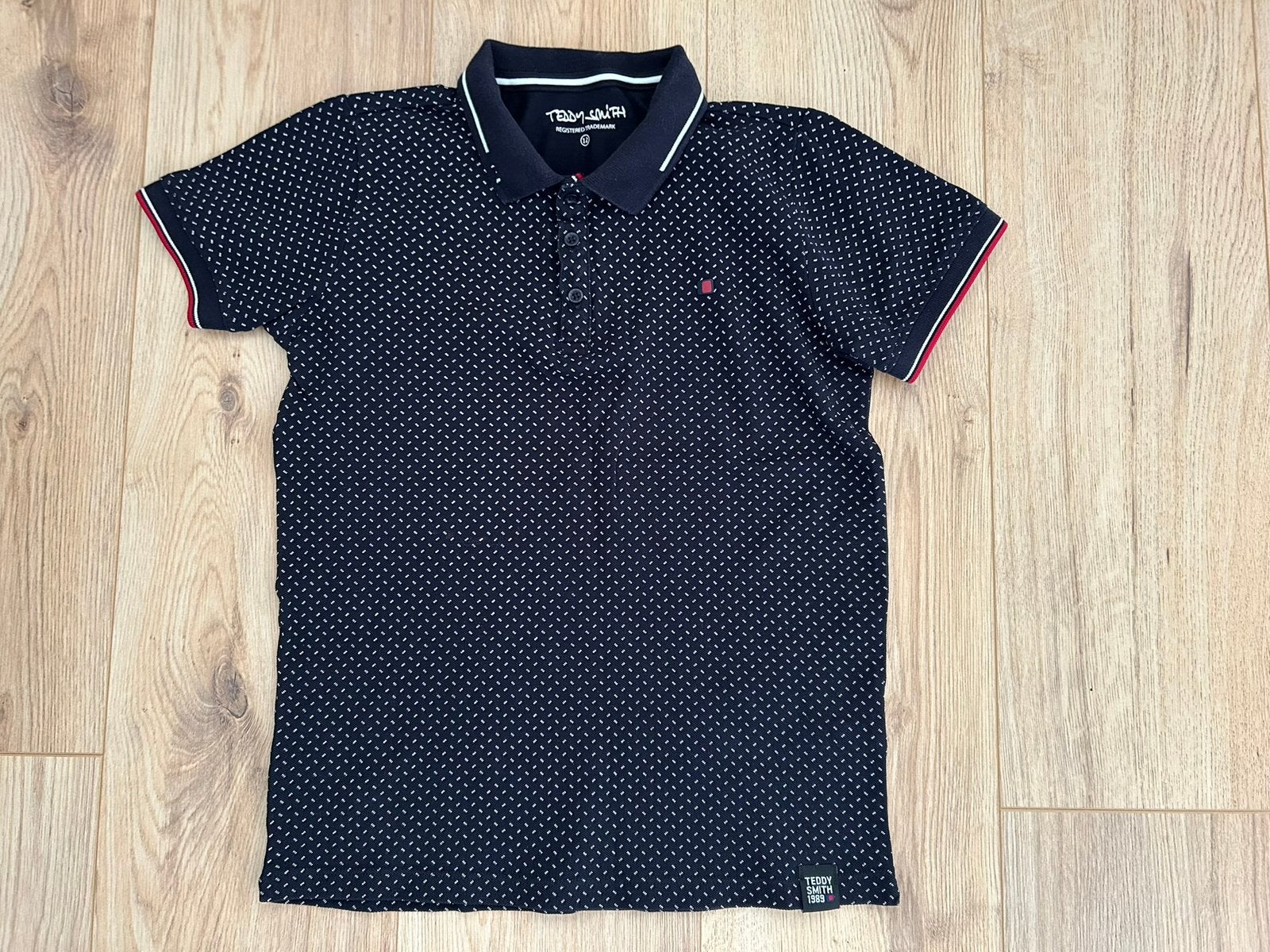 Als nieuw stoere polo shirt met kraag donkerblauw 152, Ophalen of Verzenden, Zo goed als nieuw, Jongen, Shirt of Longsleeve