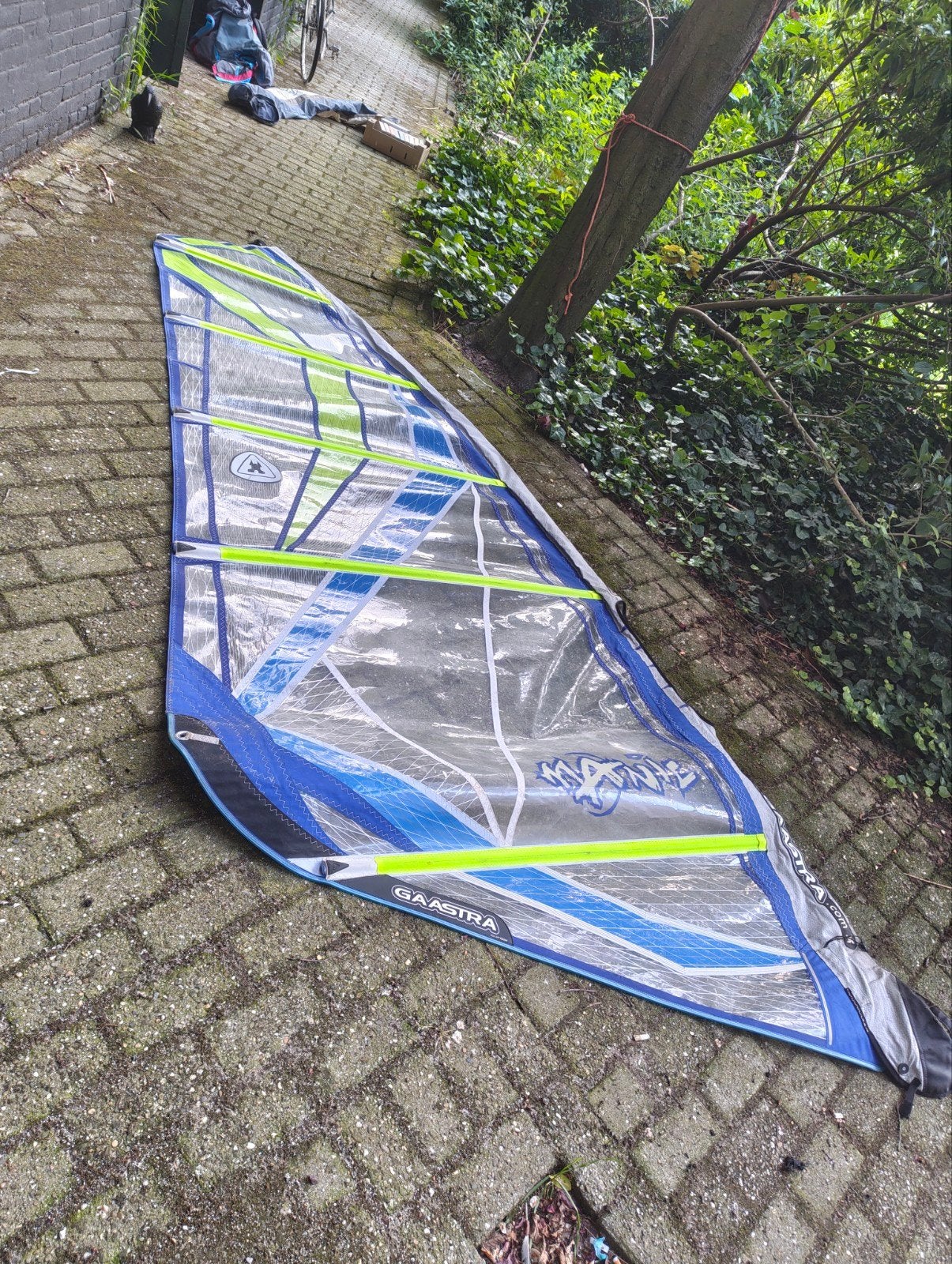 Surfboard, Ophalen, Zeil