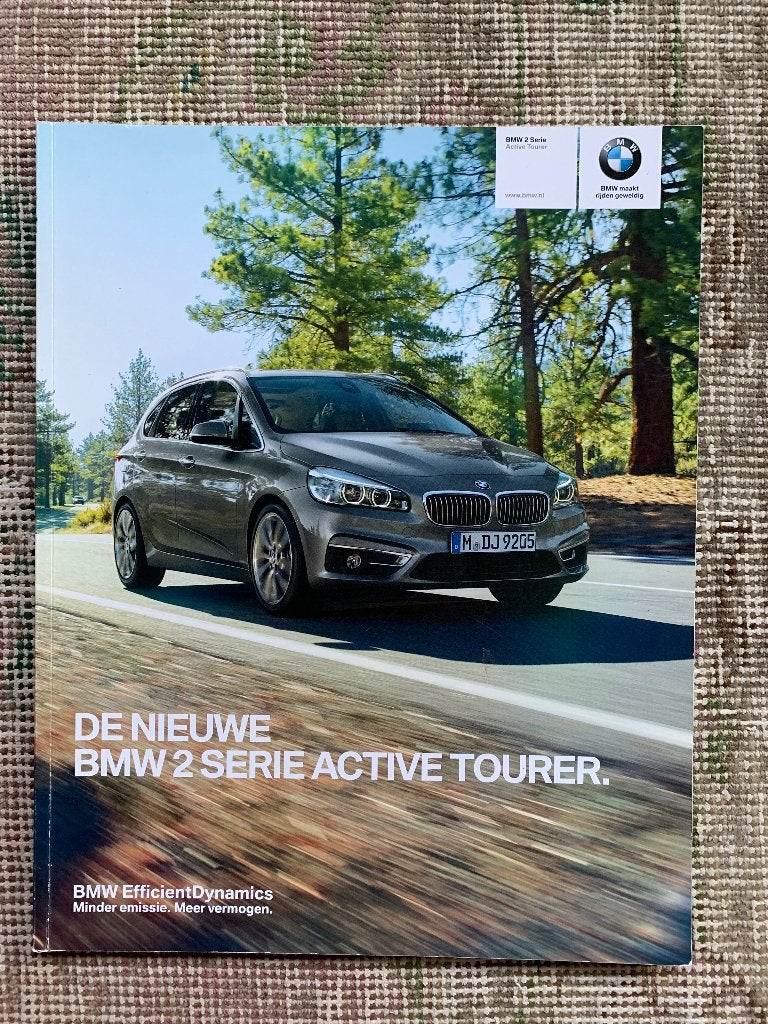 Nederlandse brochure folder BMW 2-serie Active tourer 2014, Boeken, Nieuw, Ophalen of Verzenden, BMW, BMW