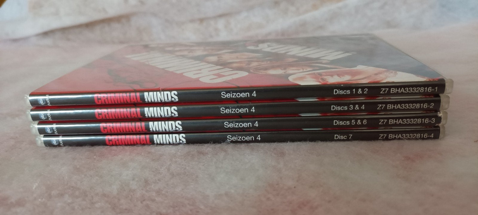 Criminal Minds Seizoen 4 - Complete DVD set (7 DVD's), Vanaf 16 jaar, Ophalen of Verzenden, Gebruikt, Thriller